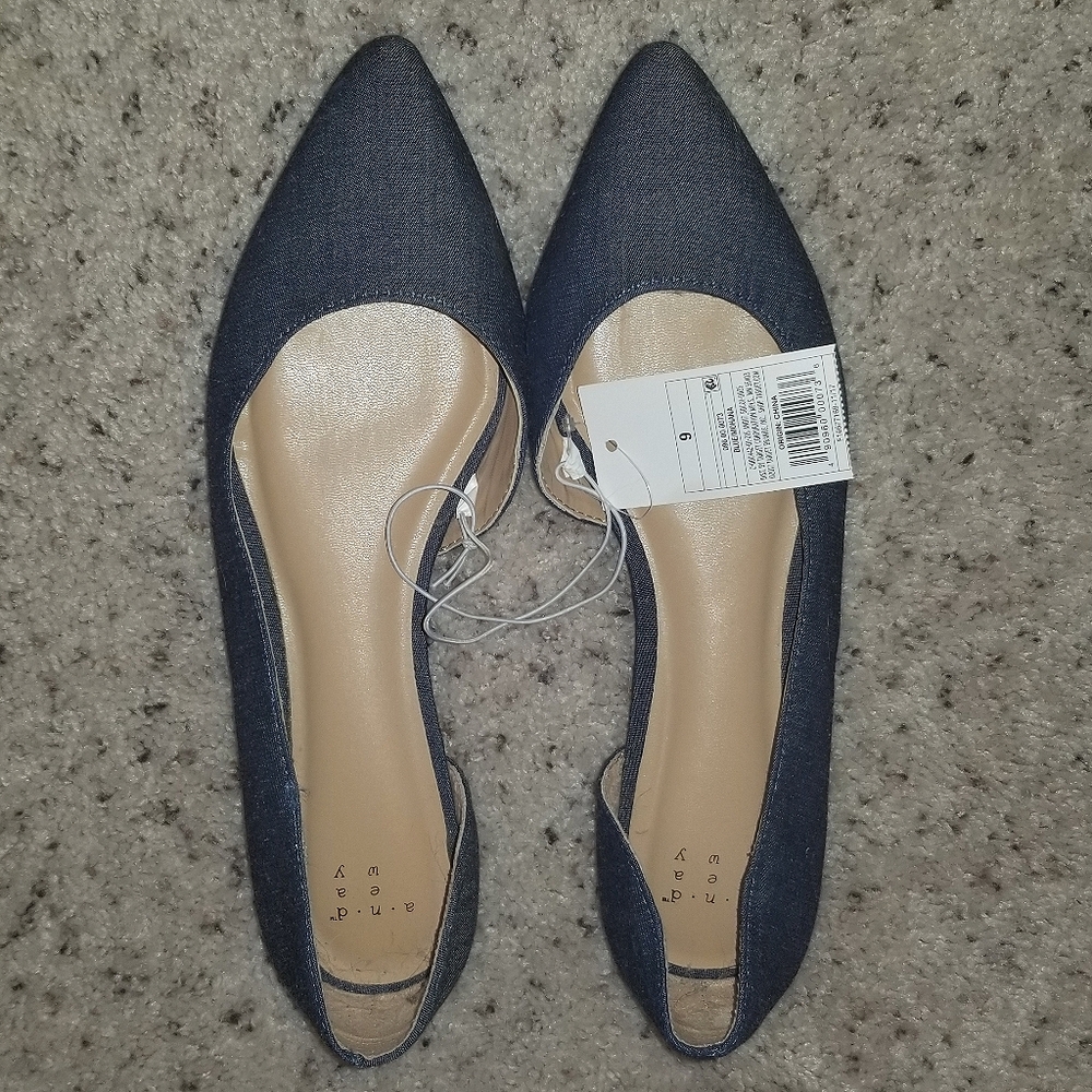 Dress pointed to flats